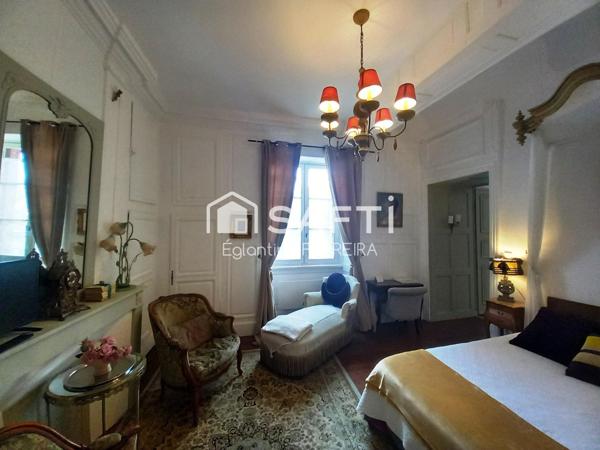 INDRE (36), HOTEL PARTICULIER DU XVIIe SIECLE AVEC GITES