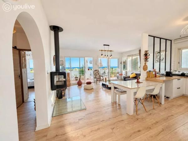 SAN-GIULIANO – Maison T4 avec vue mer panoramique, piscine et jardin