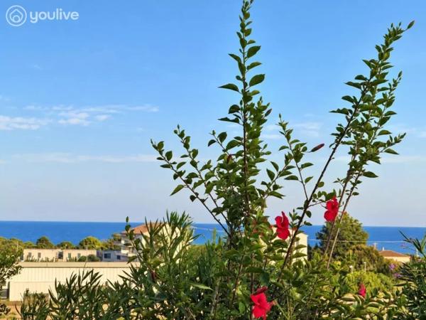 SAN-GIULIANO – Maison T4 avec vue mer panoramique, piscine et jardin