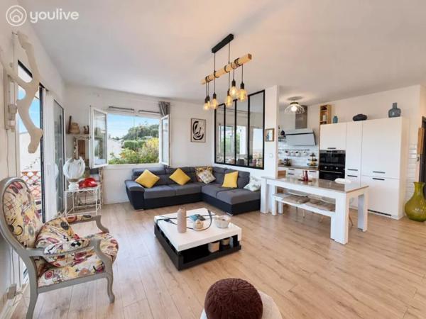 SAN-GIULIANO – Maison T4 avec vue mer panoramique, piscine et jardin