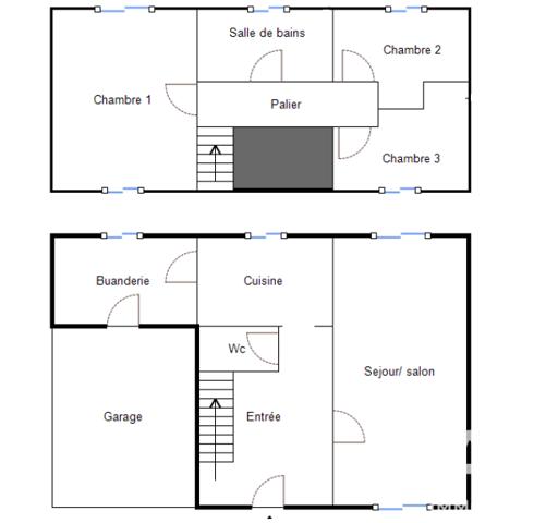 Maison à vendre 4 pièces 104,49 m² Lucé