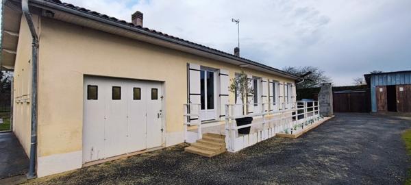 Maison à vendre |  Saint-Aigulin |  5 pièces | 107 m²