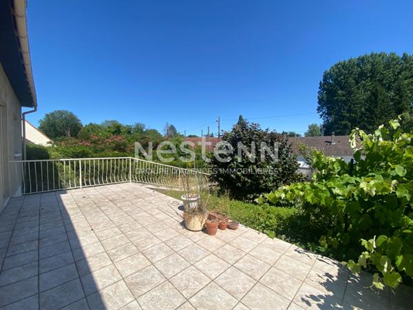 Maison située à Cerny offrant un fort potentiel ! 147 m2 habitable, 4 chambres, 3 pièces d'eau et sous-sol total