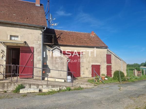 Belle maison de campagne T4 avec grange, terrain