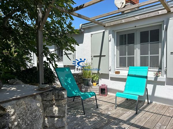 SAINT XANDRE MAISON TYPE LONGERE DE PLAIN-PIED 2 CHAMBRES + STUDIO + GARAGE + JARDIN  Saint xandre