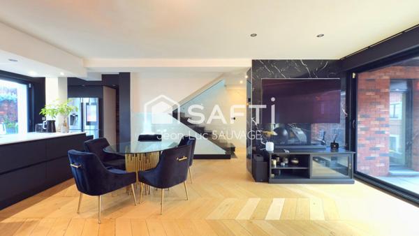 Maison atypique esprit Loft - 160 m2 - 4 ch + Garage