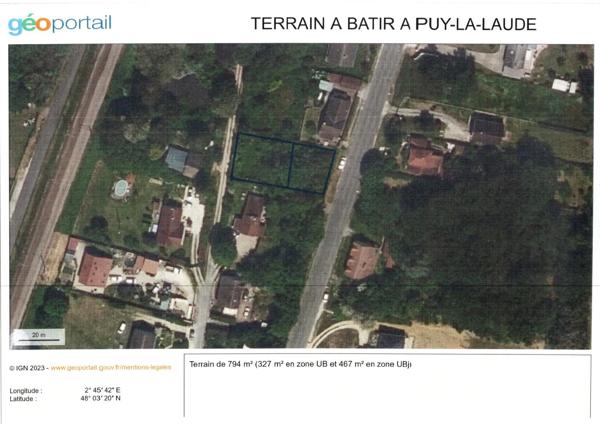TERRAIN A BATIR