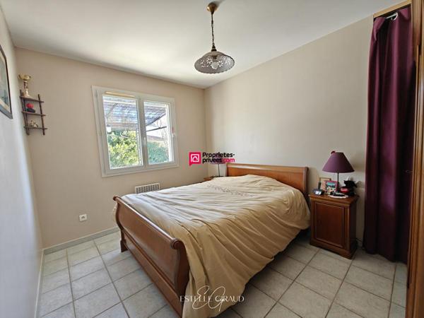 Villa de plain-pied, 4 chambres, jardin, pisicne