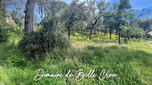 Exceptionnel terrain au "Domaine de Belle Croix"