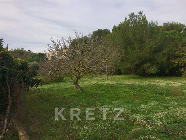 Terrain constructible – Projet de villa Art Déco