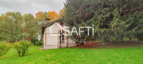 Château avec parc et dépendances