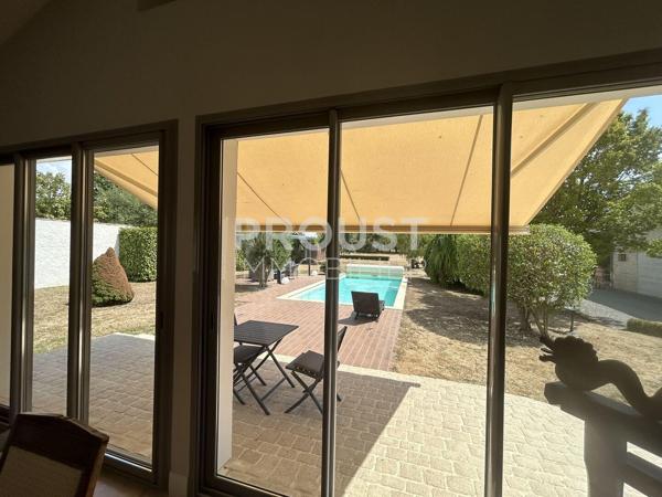 Secteur fors belle maison avec piscine terrain de 4200 m²
