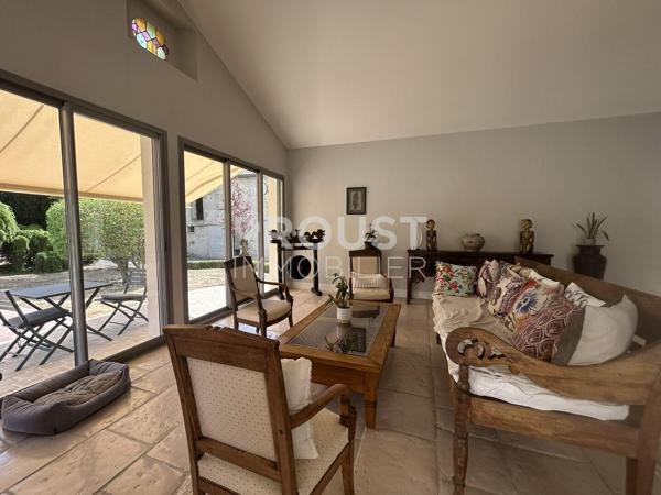 Secteur fors belle maison avec piscine terrain de 4200 m²