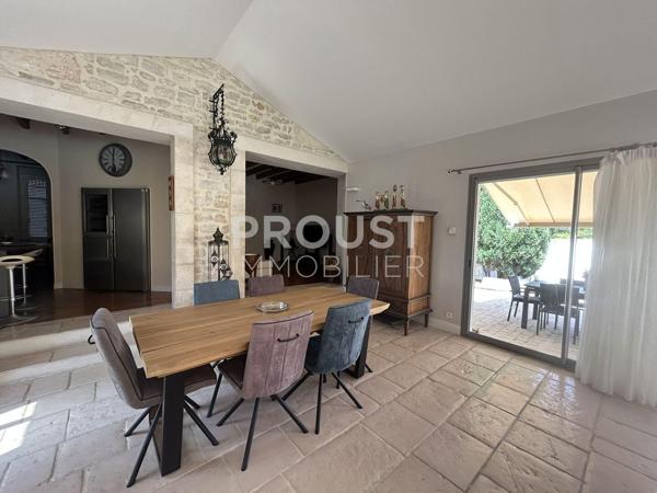 Secteur fors belle maison avec piscine terrain de 4200 m²