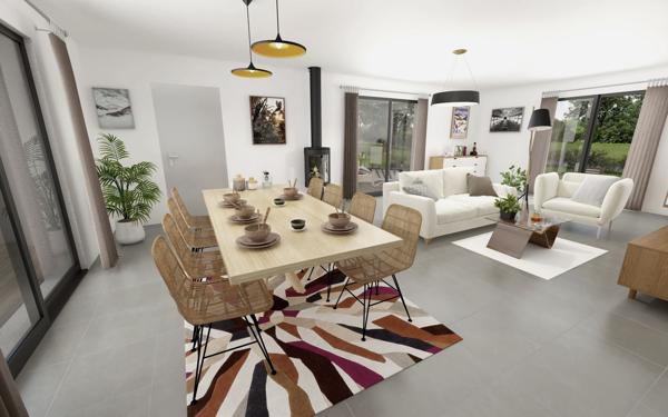 Terrain + Maison à vendre 6 pièces - 172 m²