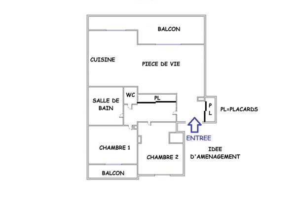 Appartement 3 pièces - 76 m² Exclusivité