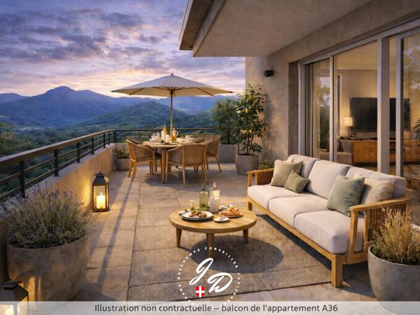 T3 neuf avec balcon – Éligible PTZ – Cognin 🏡