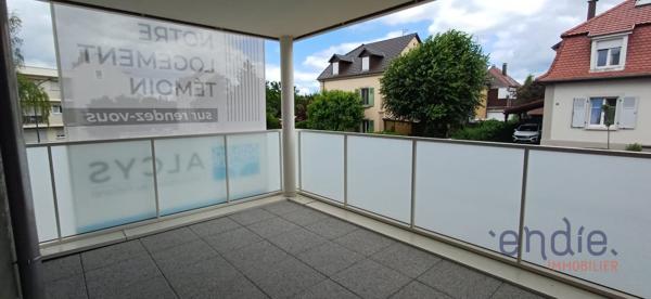 Appartement 3 pièces avec balcon – Mulhouse Dornach