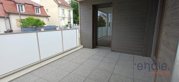 Appartement 3 pièces avec balcon – Mulhouse Dornach