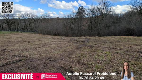 5 min BRIVE - Terrain CONSTRUCTIBLE poss. TOUT A L'EGOUT - 1500 m2 - 27 990 Euros