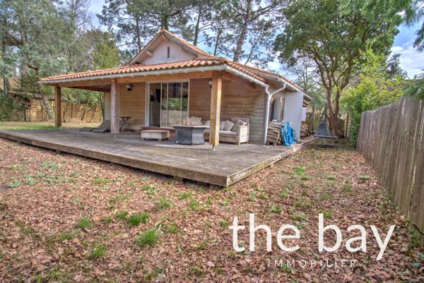 Lège-Cap-Ferret (33950) Cap Ferret maison de charme sur beau terrain arboré de 750 m² à deux pas de la plage