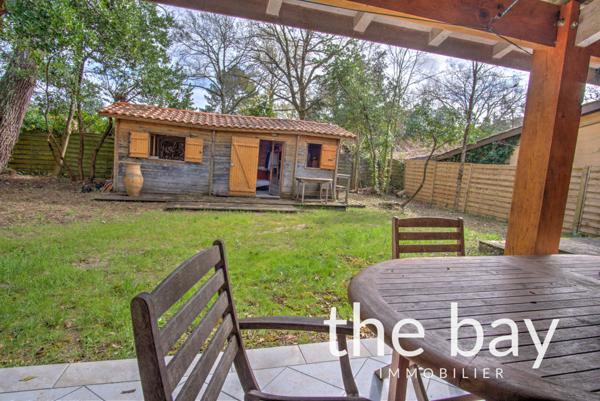 Lège-Cap-Ferret (33950) Cap Ferret maison de charme sur beau terrain arboré de 750 m² à deux pas de la plage