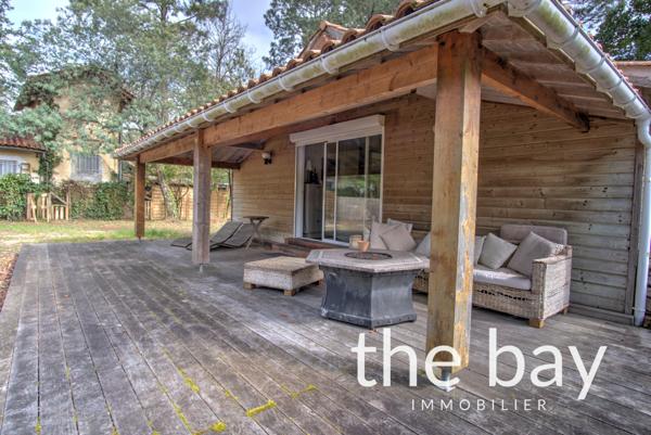 Lège-Cap-Ferret (33950) Cap Ferret maison de charme sur beau terrain arboré de 750 m² à deux pas de la plage