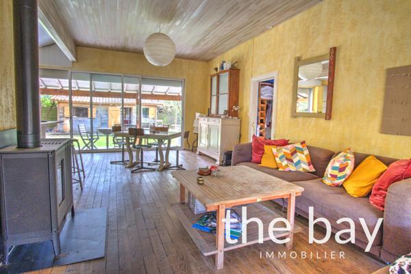 Lège-Cap-Ferret (33950) Cap Ferret maison de charme sur beau terrain arboré de 750 m² à deux pas de la plage