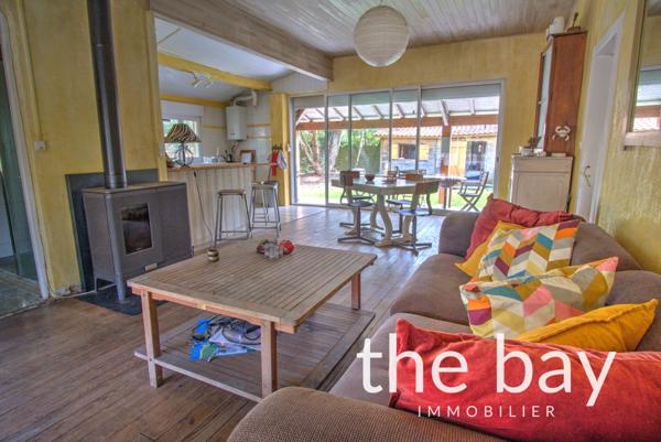 Lège-Cap-Ferret (33950) Cap Ferret maison de charme sur beau terrain arboré de 750 m² à deux pas de la plage