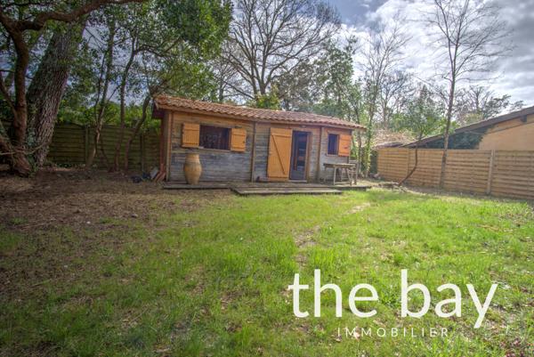 Lège-Cap-Ferret (33950) Cap Ferret maison de charme sur beau terrain arboré de 750 m² à deux pas de la plage