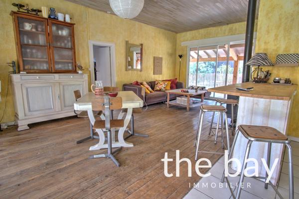 Lège-Cap-Ferret (33950) Cap Ferret maison de charme sur beau terrain arboré de 750 m² à deux pas de la plage