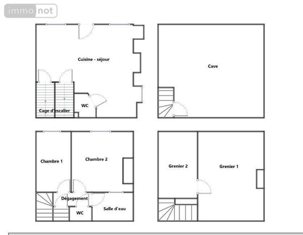 Maison à vendre à Beaumont-sur-Sarthe dans la Sarthe (72170), ref : 72126-3146