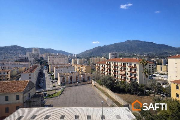Appartement T3 (ex T4)  –5e étage vue mer- Ajaccio