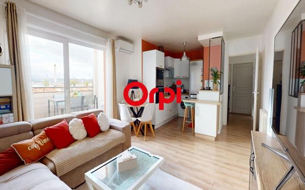 Appartement à vendre    3 pièces • 55 m2 Vaulx-en-Velin