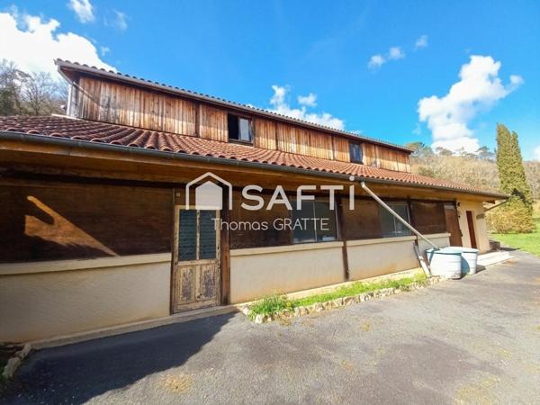 Propriété d’exception – Ancien camping avec fort potentiel – Vitrac