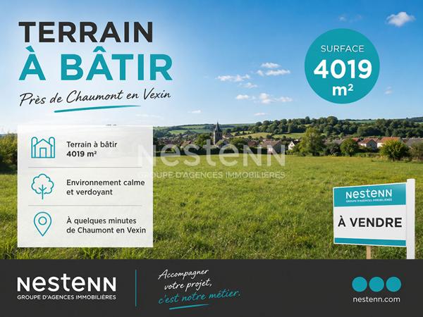 Terrain Chaumont En Vexin 4019 m2