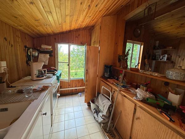 Chalet à rénover et à agrandir sur terrain 920 m²