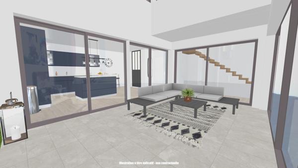 Maison familiale à fort potentiel non achevée, 157 m² habitables