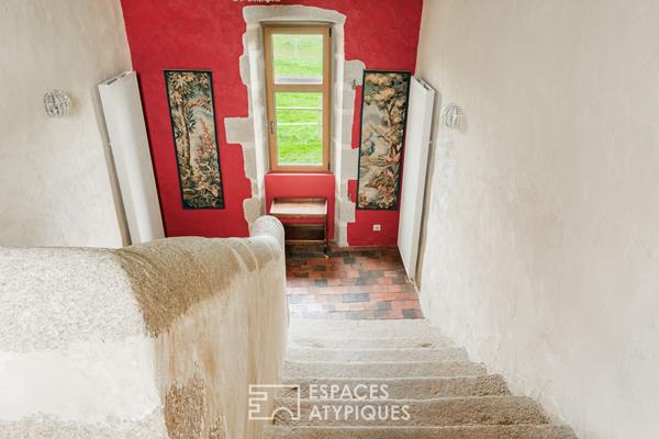 Propriété du XVIe avec gîtes, piscine et salle de réception