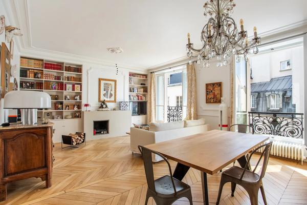 Appartement rénové (deux chambres possibles) à deux pas de l’île Saint-Louis