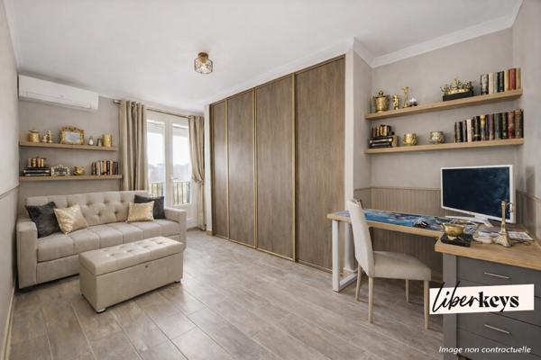 Dernier étage – T3 spacieux, transformable en T4