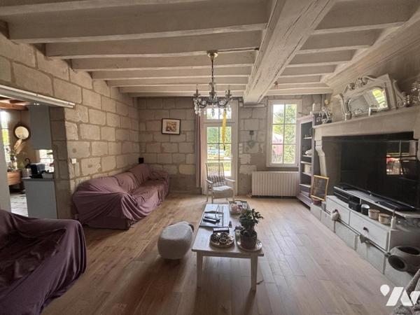 LOIRE AUTHION (49250), SAINT MATHURIN SUR LOIRE maison ancienne avec piscine d'environ 264 m² hab