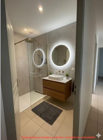 ANNONAY - APPARTEMENT T3 AVEC GARAGE - 71.91 M2