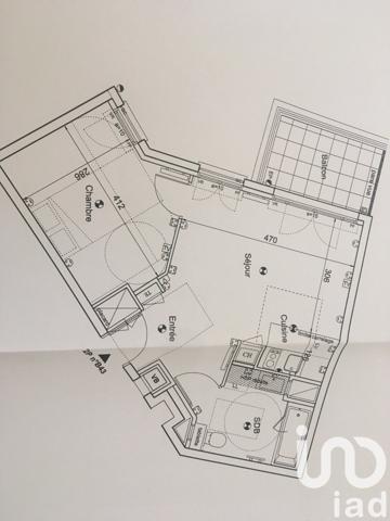 Appartement 2 pièces de 42 m² à Le Plessis-Robinson (92350)