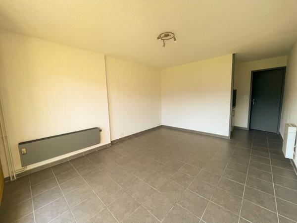 Grand T1 avec coin nuit et balcon