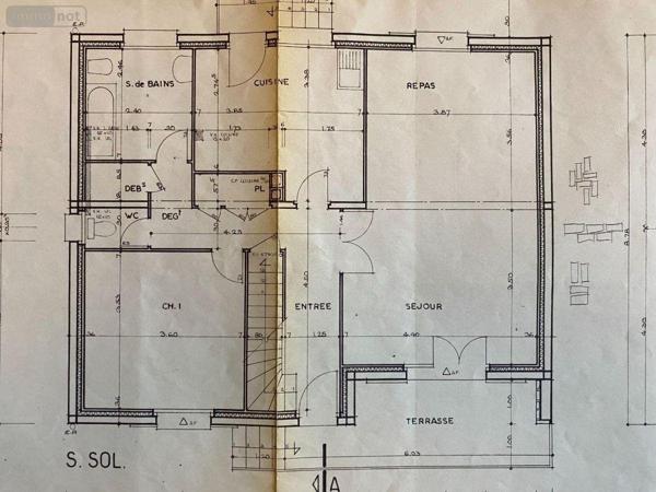 Maison à vendre à Villedieu-sur-Indre dans l'Indre (36320), ref : 1051991