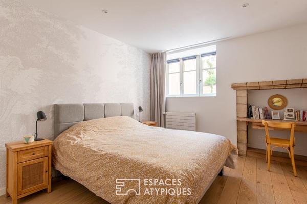 Maison esprit loft en coeur de village
