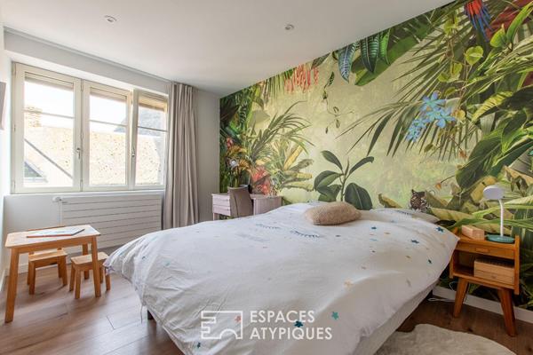 Maison esprit loft en coeur de village
