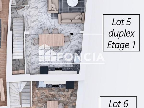 À vendre Appartement 3 pièces 88 m² - Laval 53000