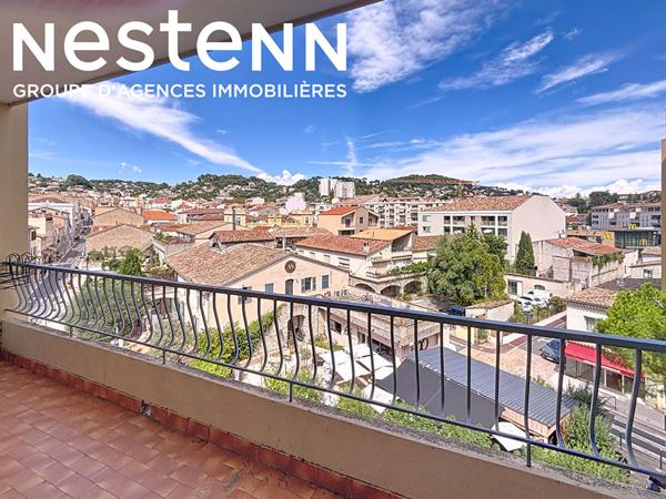 Appartement Vallauris 3 pièces 67 m2 - Cave - Parking - Vue dégagée